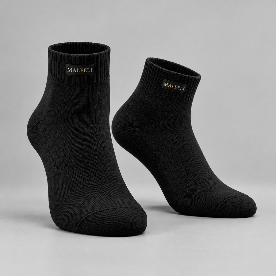 Black Ankle Socks