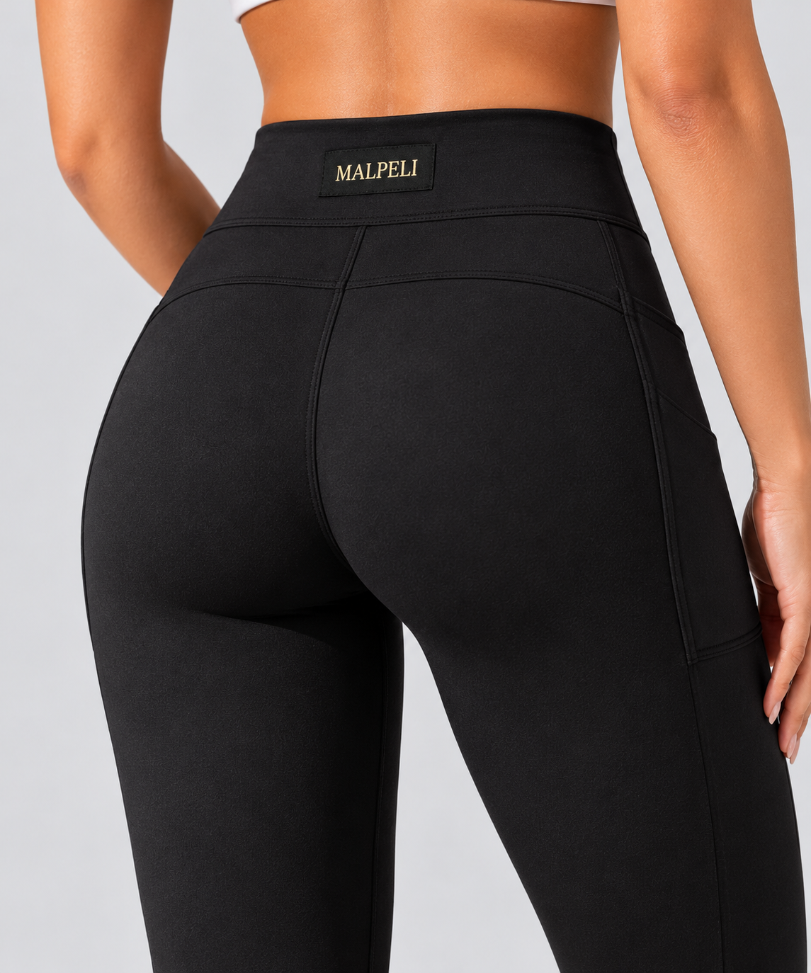 Black High-Waisted Leggings