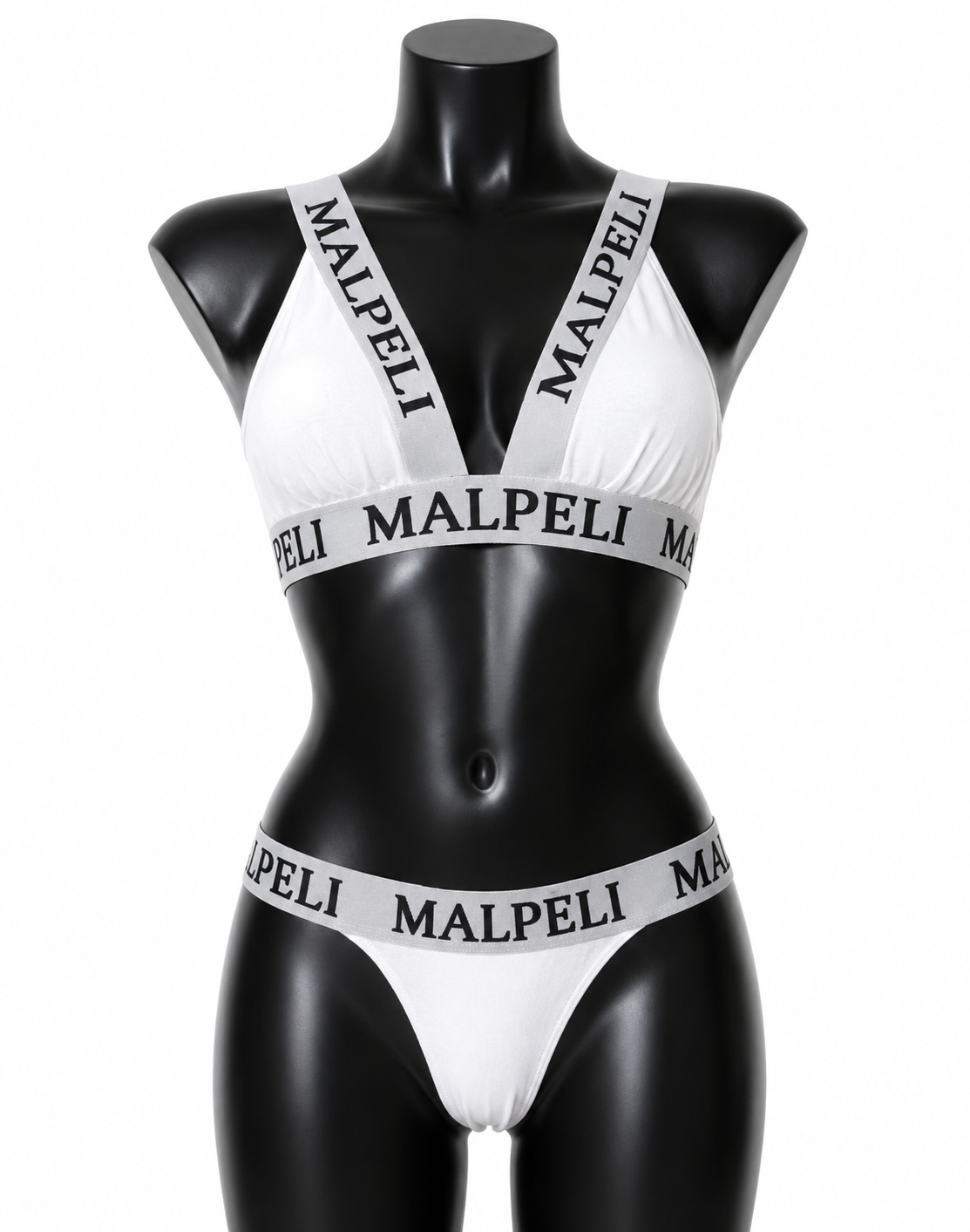 Classic White Malpeli Lingerie Set