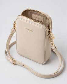 Noir Bags: Aster Camera Crossbody — Card Pocket, Minimal Branding