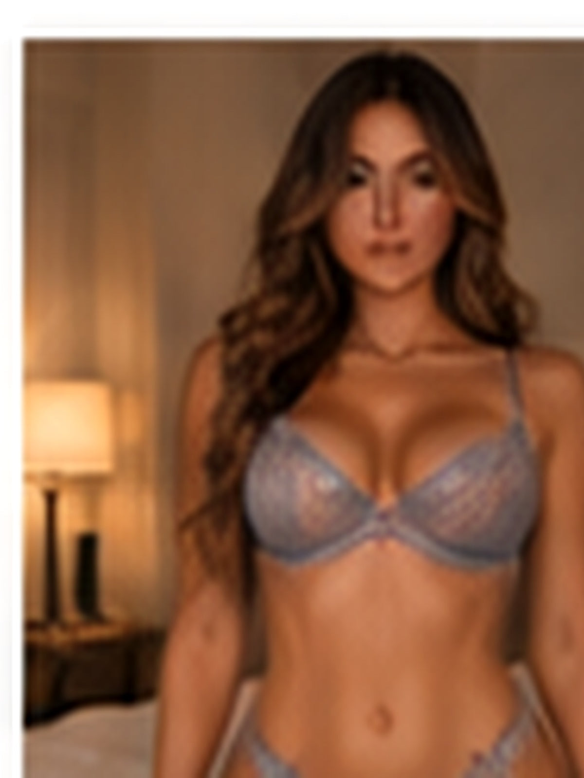MALPELI Aurelia Lace Lingerie Set in Grey