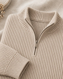 After Hours: Florence Half-Zip Sweat — Drawcord Waist, Soft Inner Face