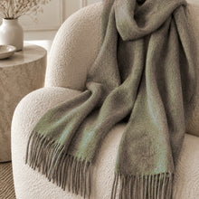 Elara Fine Knit Oversized Scarf — Pocket-Friendly Profile, Stone