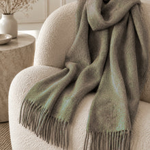 Elara Mirror Back Fine-Knit Scarf — Pocket-Friendly Profile, Stone