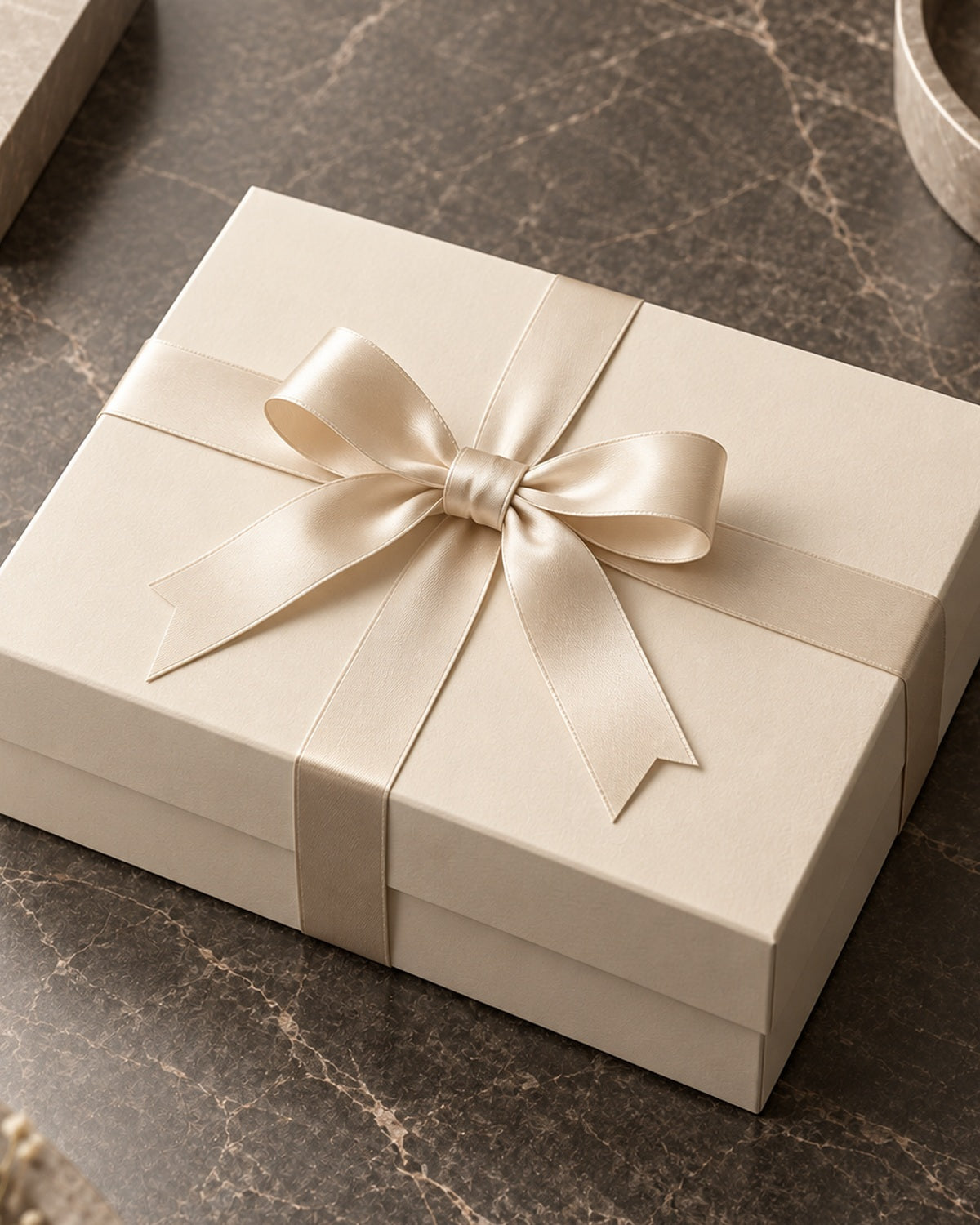 Accessory Led Neroli Keepsake Gift Box in Cream — Clear Value Story
