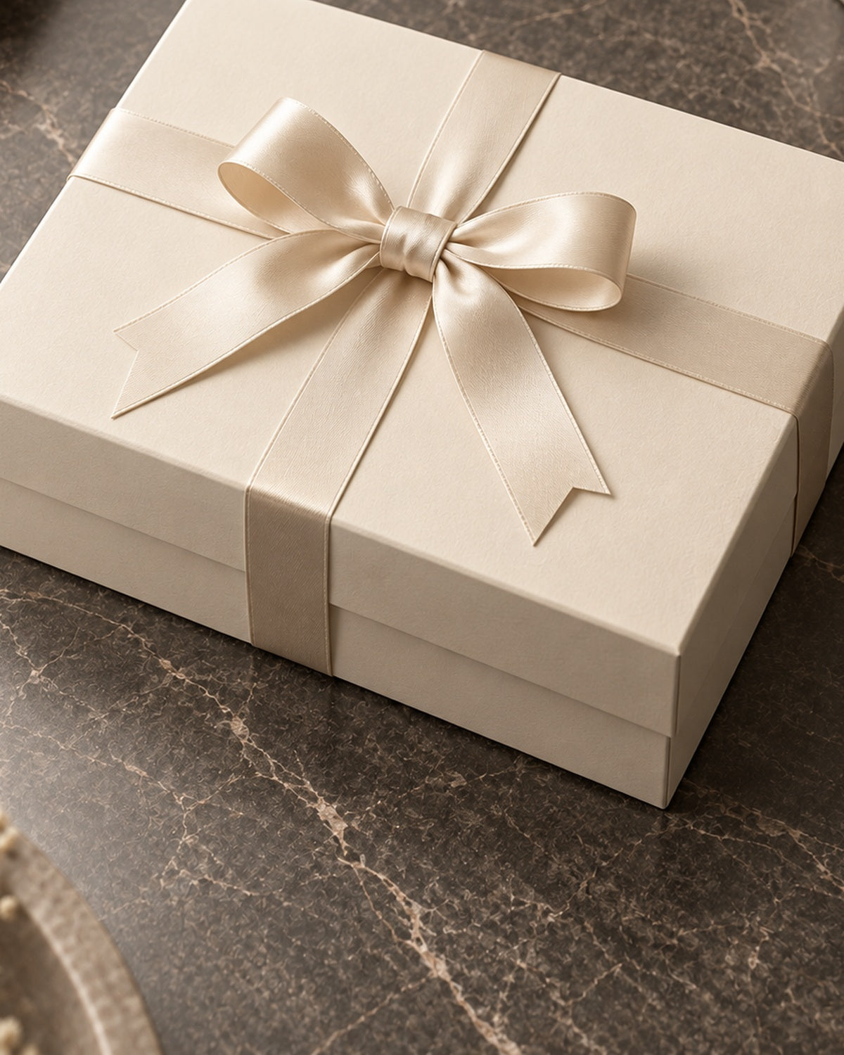 Accessory Led Neroli Keepsake Gift Box in Cream — Clear Value Story