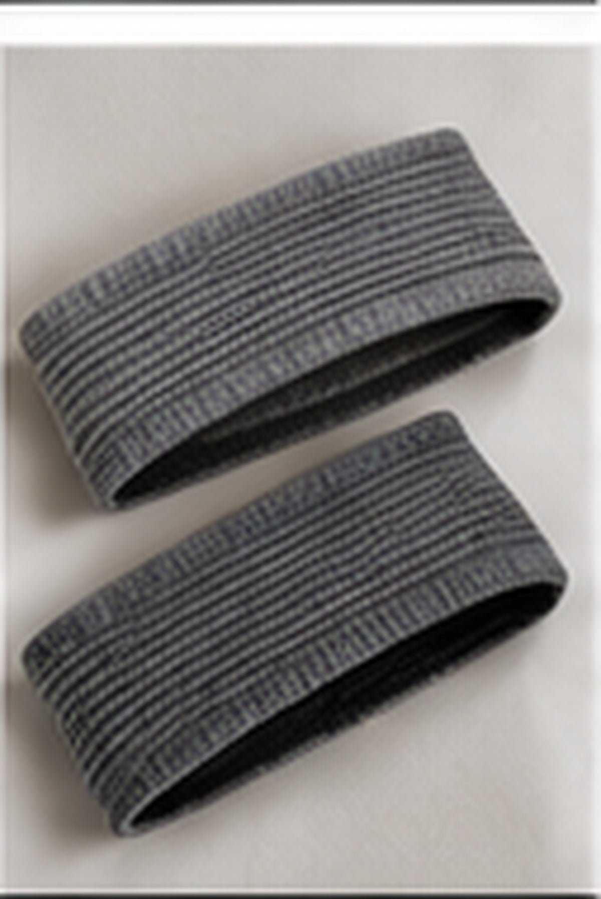 Harbour Wide Headband with Lightweight Feel — Embossed Mark, Silver