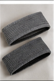 Harbour Wide Headband with Lightweight Feel — Embossed Mark, Silver