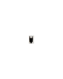 Lace Edit: Mayfair Plunge Bodysuit — Square Neck, Fine Elastic