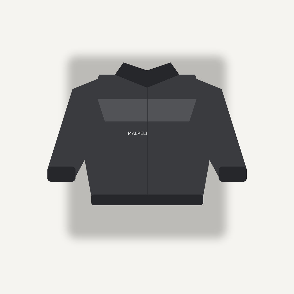 Charcoal Mayfair Storm Flap Cropped Jacket with Light Stretch