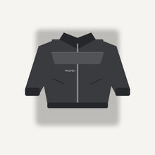 Charcoal Mayfair Storm Flap Cropped Jacket with Light Stretch