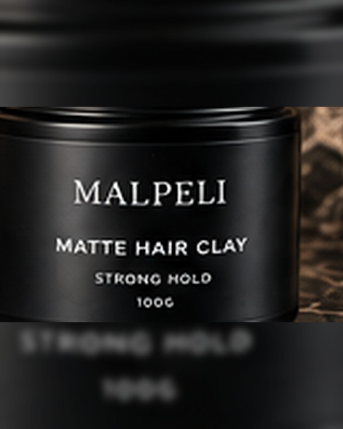MALPELI Grooming Ravenna Post Shave Matte Hair Clay — Graphite Minimal Fragrance Direction