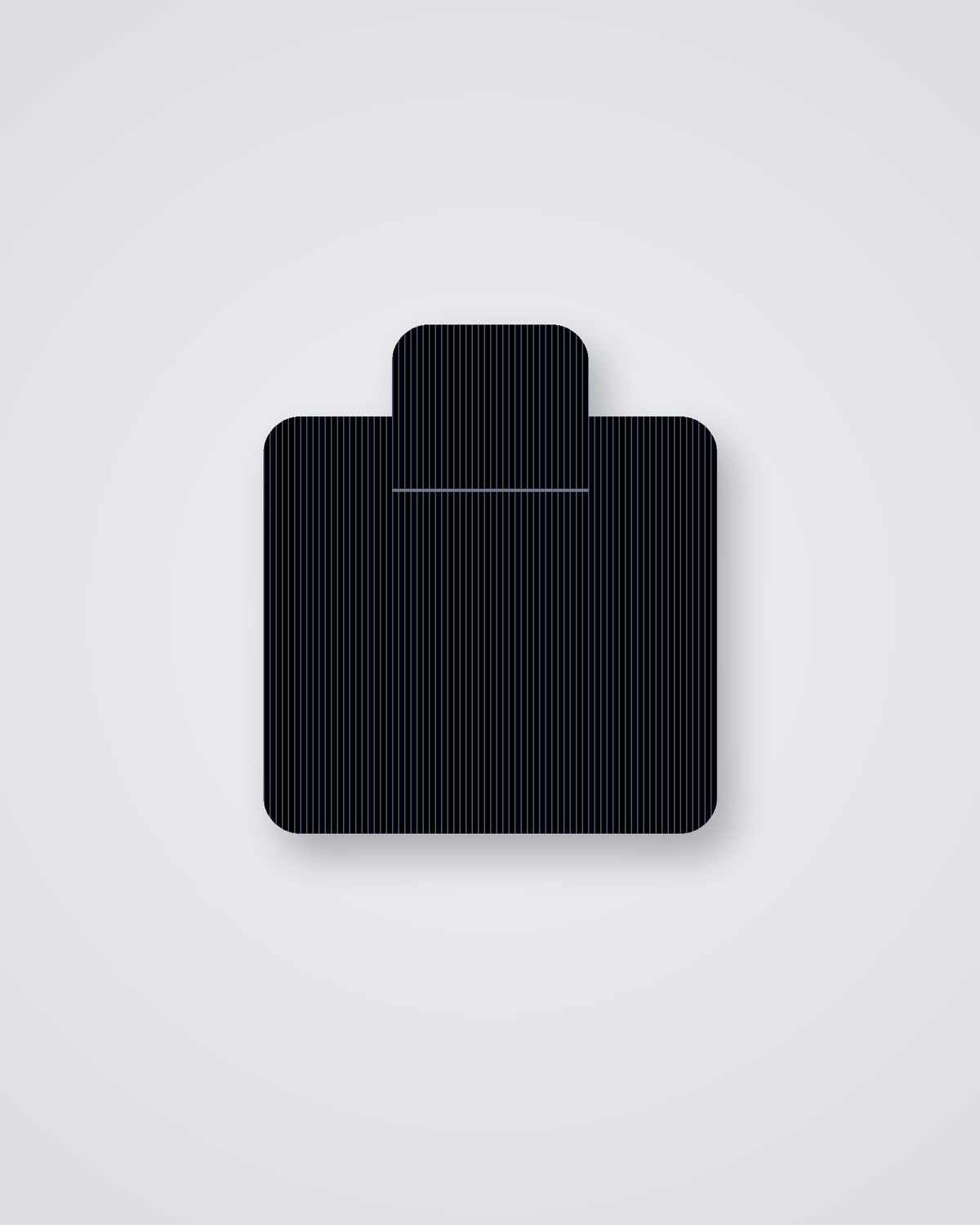 Siena Roll-Neck Jumper with Clean Neckline — Clean Cut, Midnight
