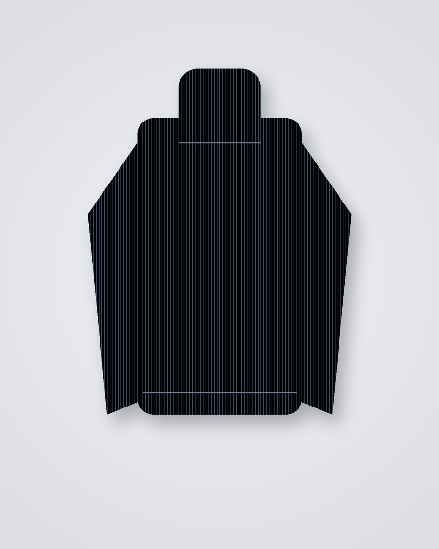 Siena Roll-Neck Jumper with Clean Neckline — Clean Cut, Midnight