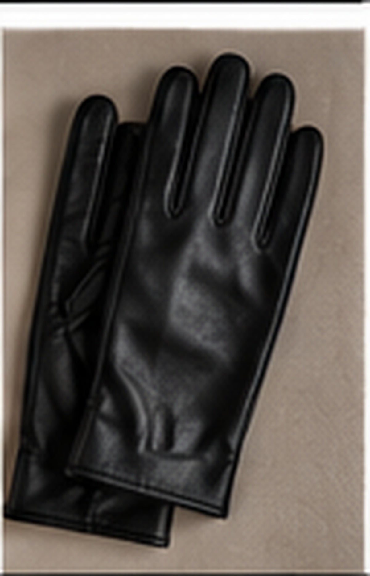 Black Vesper Driving Gloves — Plush Touch / Soft Inner Feel
